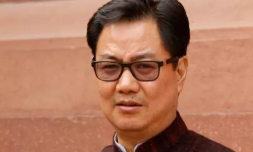 Previous Indian Sports Minister Kiren Rijiju