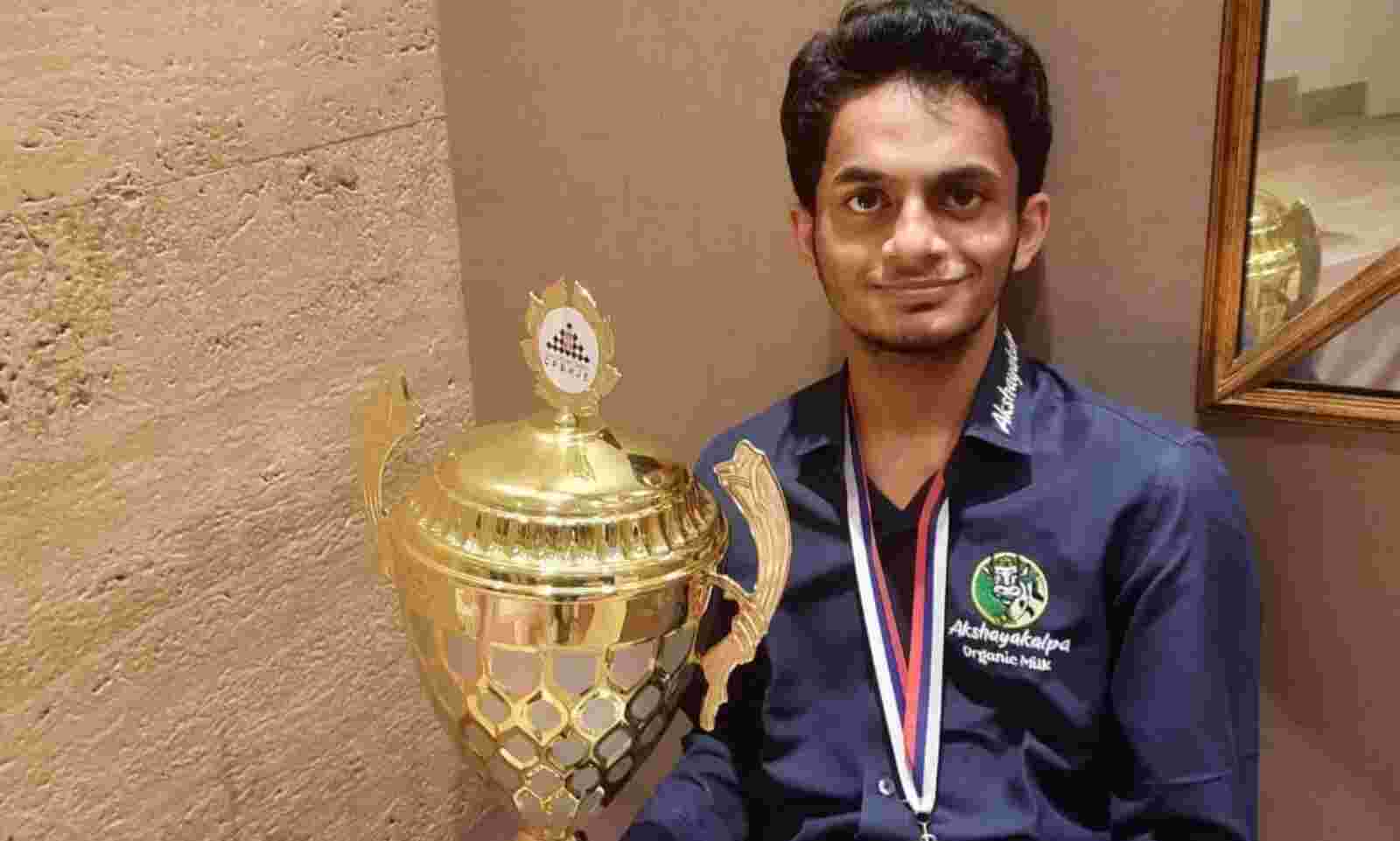 14-year-old Aditya Mittal earns first Grandmaster title