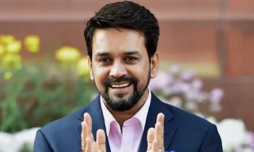 India Sports Minister Anurag Thakur Kiren Rijiju