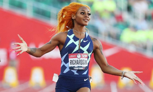Team USA Athlete ShaCarri Richardson Team USA Athlete ShaCarri Richardson