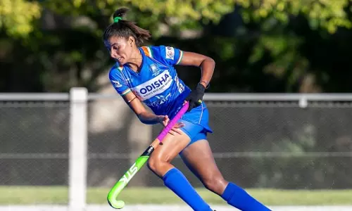 Indian hockey player Sharmila Devi