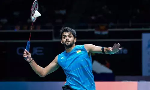 Indian badminton player Sai Praneeth