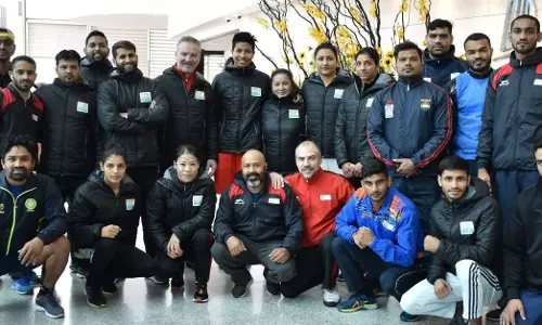 Indian Boxing Team going Tokyo 17 july
