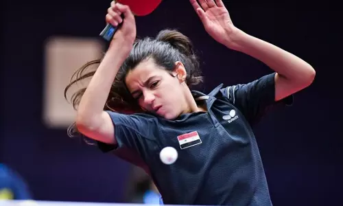 Hend Zaza Syria Table Tennis Tokyo Olympics