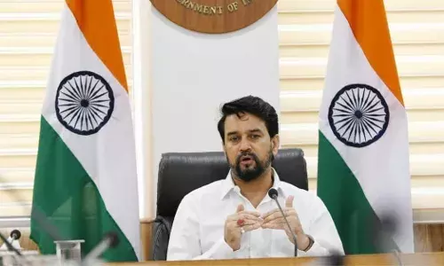 Sports Minister Anurag Thakur