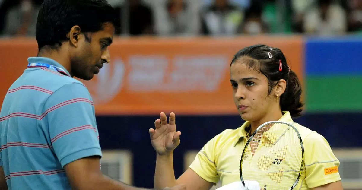 Pullela Gopichand with his dream project - Saina Nehwal (Source:Scroll) Pullela Gopichand with his dream project - Saina Nehwal (Source:Scroll)