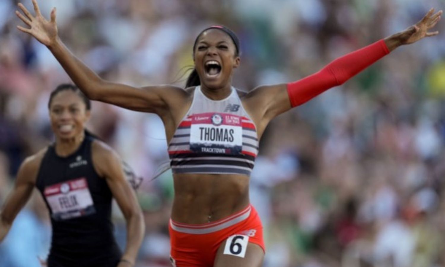 The second fastest woman in the world is a Harvard graduate