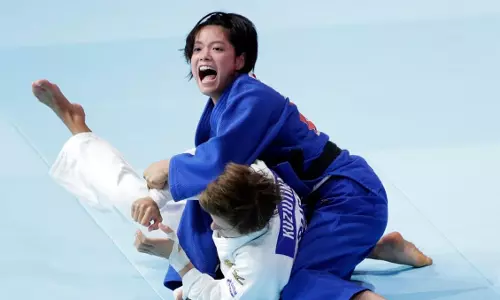 Japanese Judoka Uta Abe