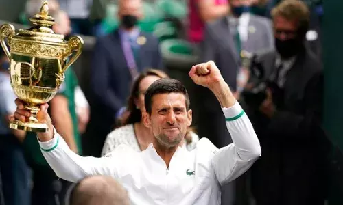 Tennis Player Novak Djokovic