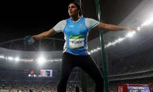 Seema Punia Discus Throw Tokyo 2020