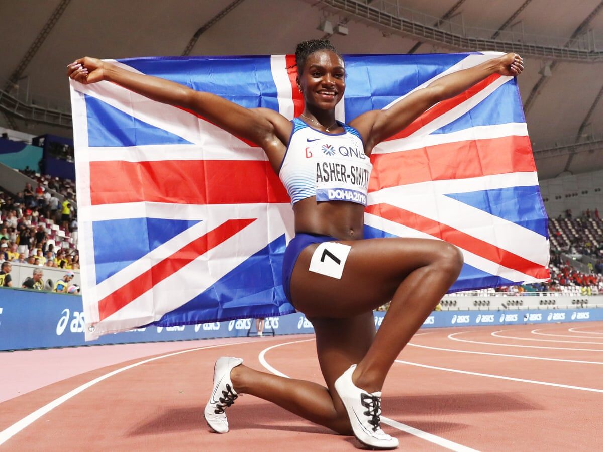 female olympic sprinter