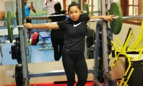 Indian weightlifter Mirabai Chanu