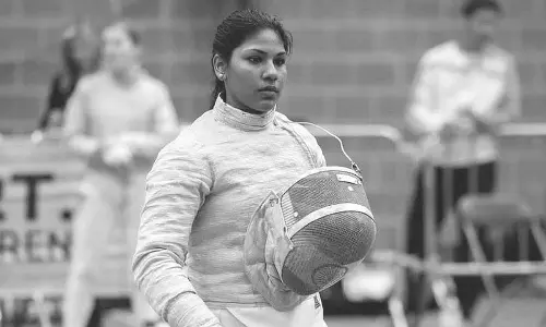 Indian fencer Bhavani Devi