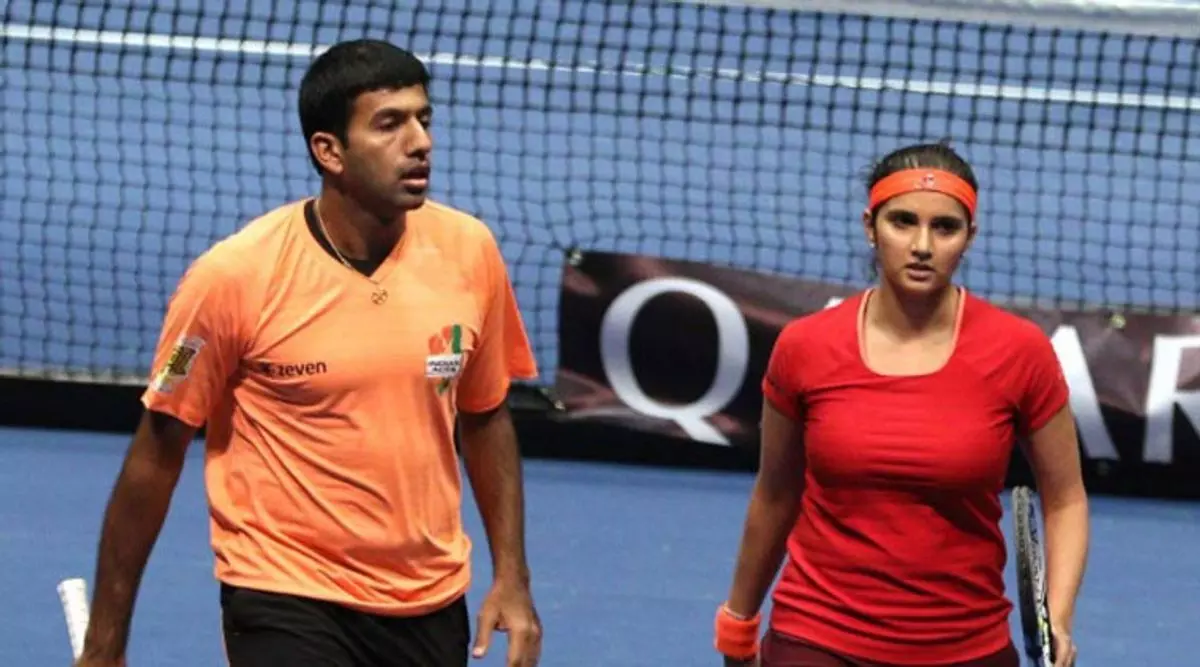 Rohan Bopanna and Sania Mirza (Source: AP)