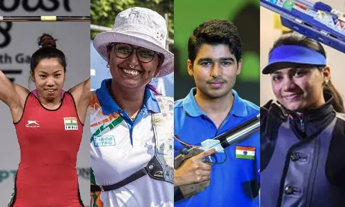 Indian athletes at Tokyo Olympics