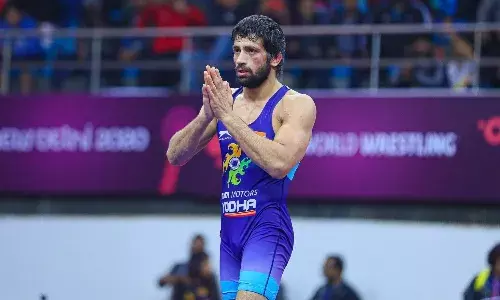 Indian wrestler Ravi Kumar Dahiya