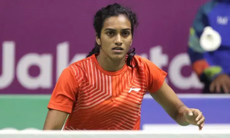 Indian badminton star PV Sindhu