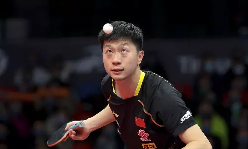 Reigning Olympic champion Ma Long of China Reigning Olympic champion Ma Long of China