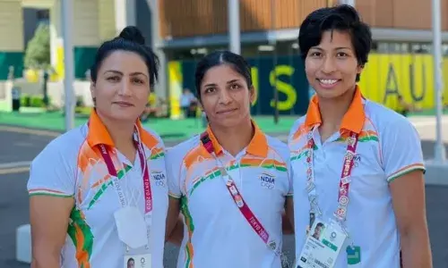 indian contingent at tokyo