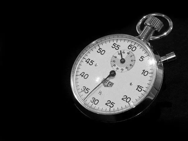 Stopwatch (Source: First class watch)