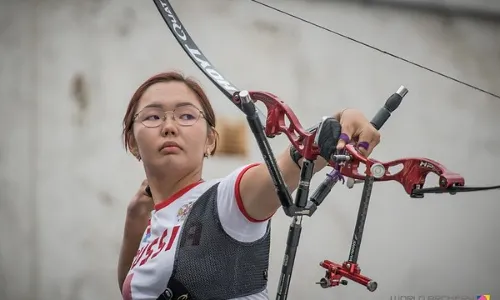 Russian Archer Svetlana Gomboeva