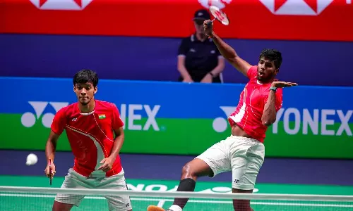 Satwiksairaj Rankireddy and Chirag Shetty Badminton