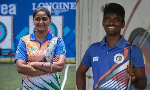 Archery Mixed Team Deepika Kumari Pravin Jadhav