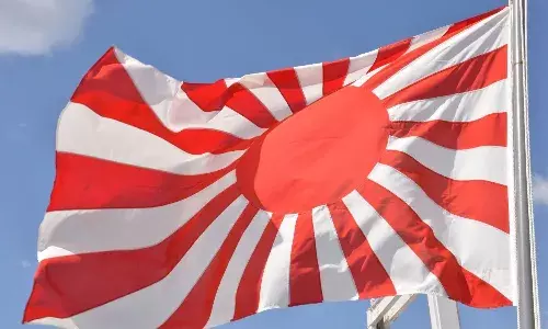 Japans rising sun flag caused anger at Tokyo Olympics (Source: Japan forward)