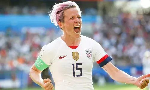 USA Footballer Megan Rapinoe