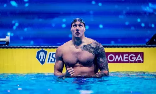 Swimmer Caeleb Dressel