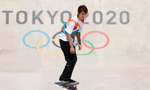 Japanese Skateboarder Yuto Horigome