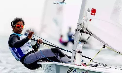 Nethra Kumanan sailing