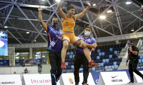 Indian wrestler Priya Malik Indian wrestler Priya Malik