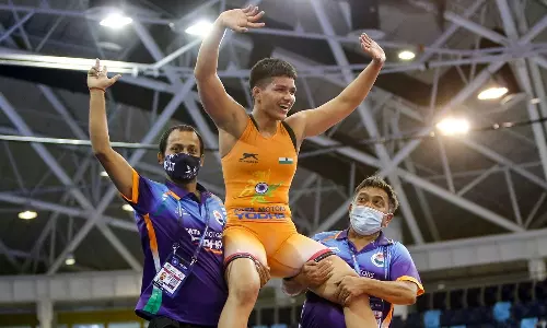 Indian Wrestler Priya Malik