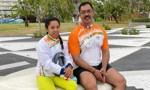 Mirabai Chanu Weightlifting Silver medal