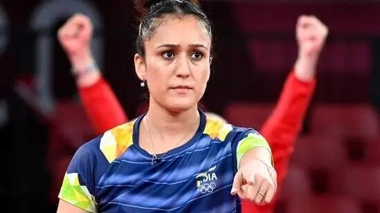 Manika Batra (Source: PTI) 