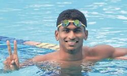 Sajan finishes 4th in Heat 2