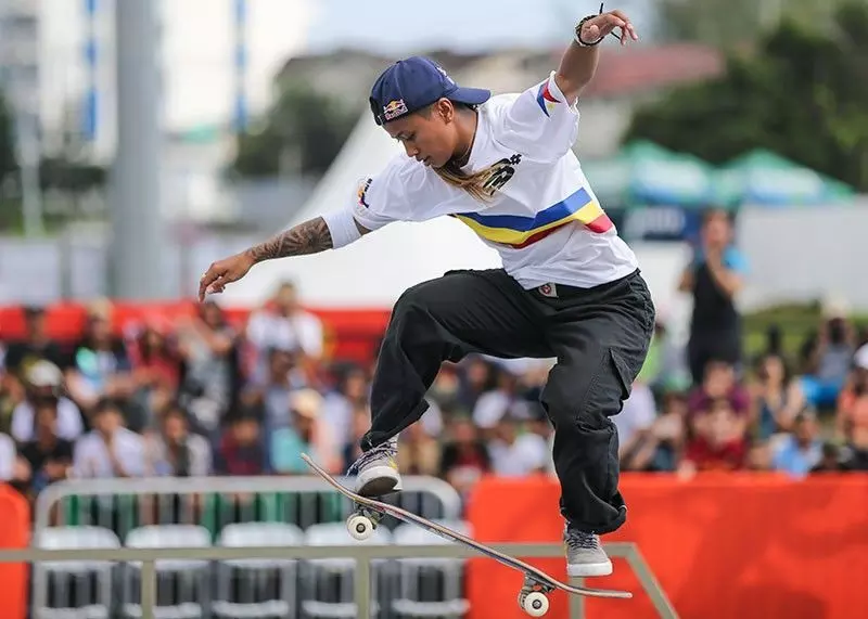 Philippine skateboarder Margielyn Didal (Source: Sunstar)