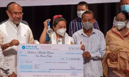 Mirabai Chanu Silver Olympics