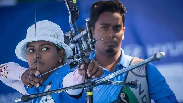 The couple missed out on competing together in the mixed team event (Source: The Quint)