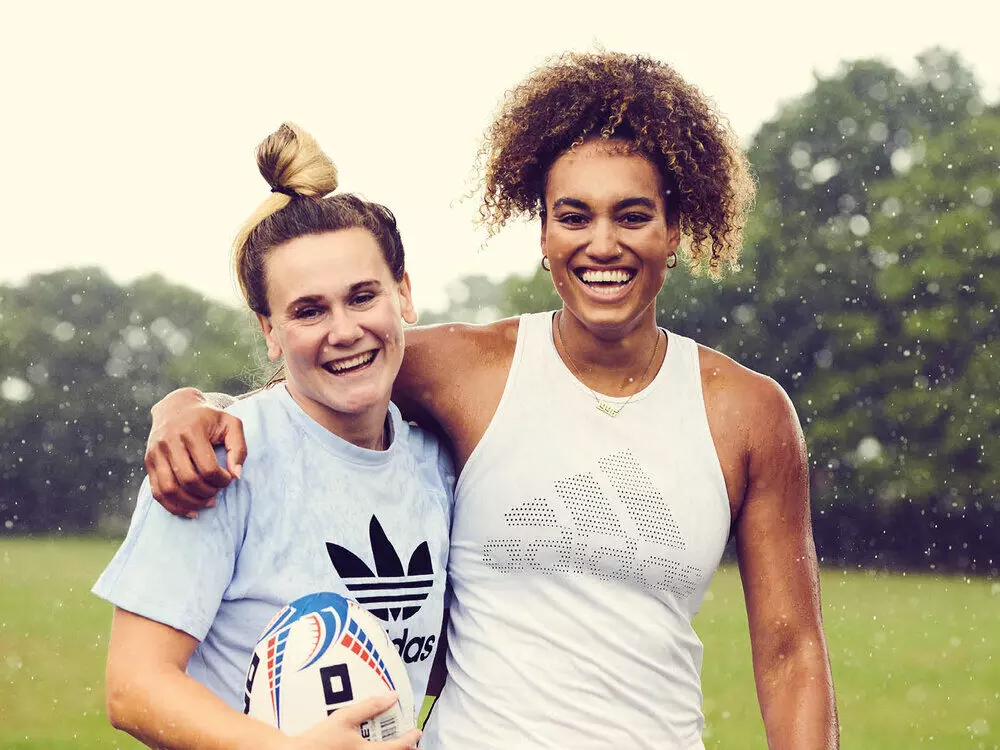 Megan Jones and Celia Quansah (Source: Rugby Journal)