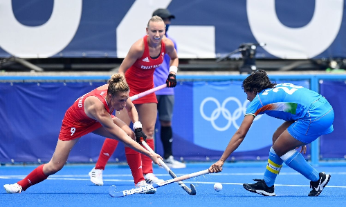 Indian Womens Hockey Team at Tokyo Olympics