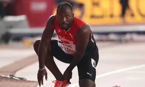 Swiss sprinter Alex Wilson out of the Olympics after doping violation ban is reimposed [Source: WFMJ]