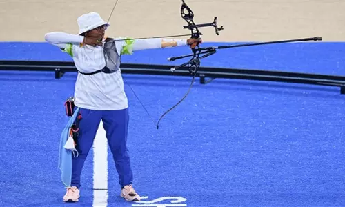 Archer Deepika Kumari at Tokyo Olympics