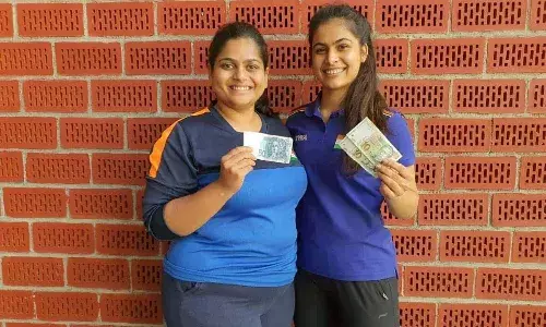 Manu Bhaker and Rahi Sarnobat