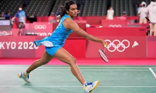 PV Sindhu at Tokyo Olympics