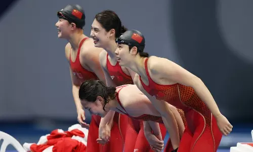 Chinese Womens 4x200m Freestyle Relay Team
