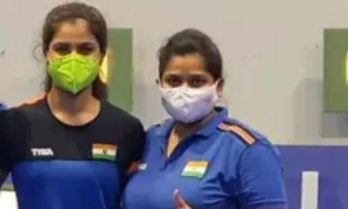 Manu Bhaker Rahi Sarnobat 25m Pistol Shooting Tokyo Olympics