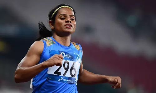 Dutee Chand expressed her disappointment on hearing of the 2022 Asian Games getting postponed