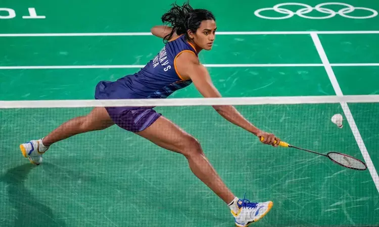 PV Sindhu at Tokyo Olympics PV Sindhu at Tokyo Olympics